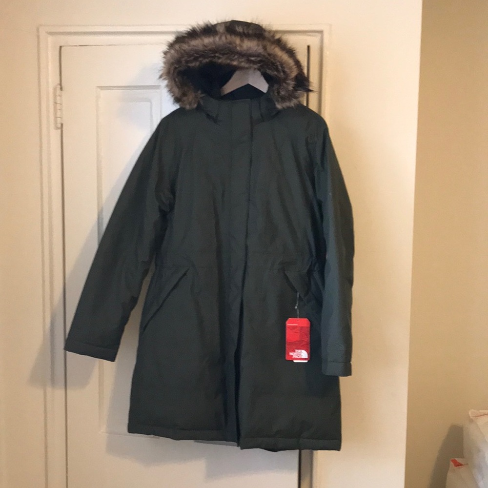 The North Face Arctic Parka Forest Green X Large